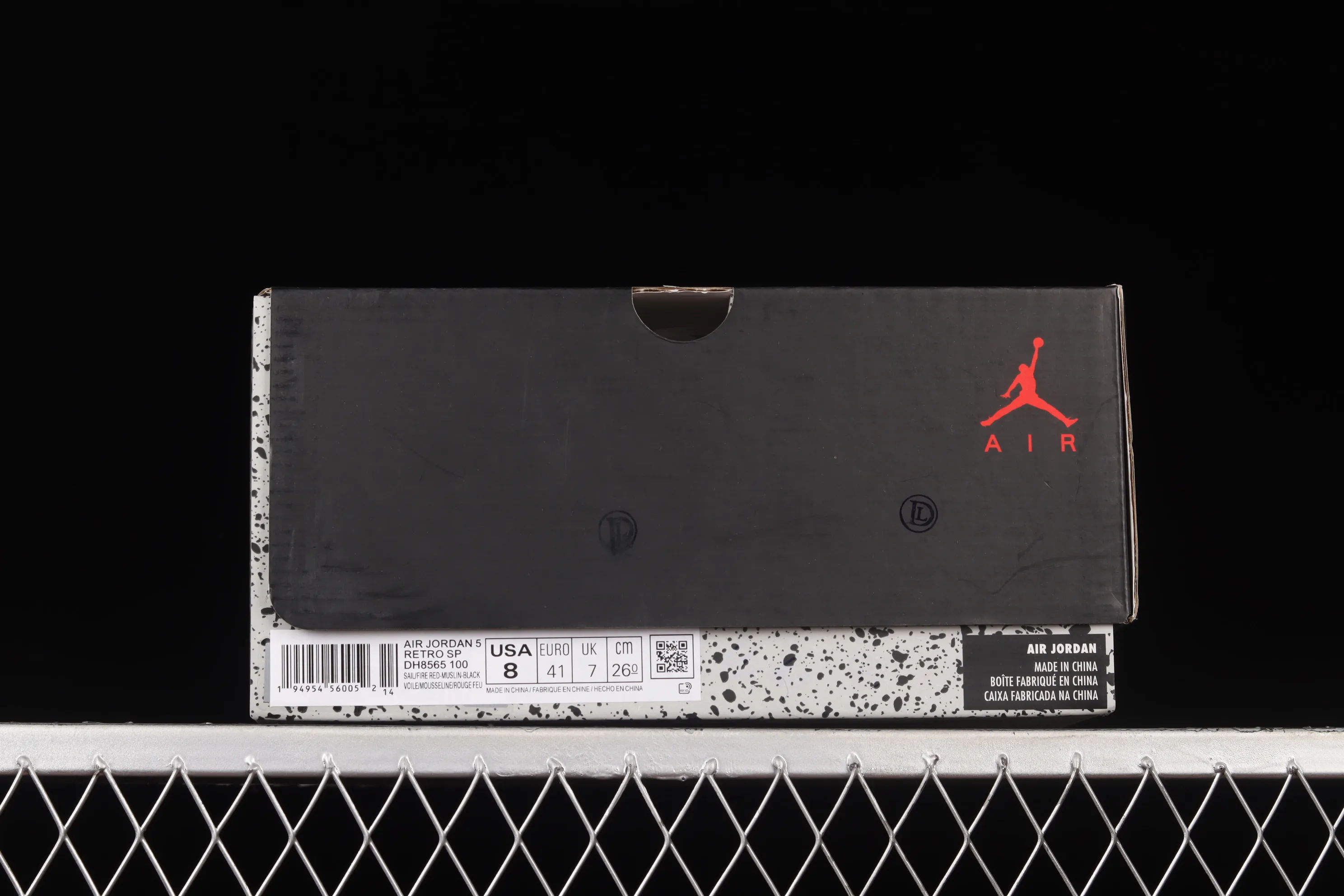 All categories Air Jordan Jordan series basketball shoes Air Jordan 5 foreign trade version OF x Air Jordan 5 Retro SP AJ5 Qiao 5 Baifan Jin Chanyi DH8565-100